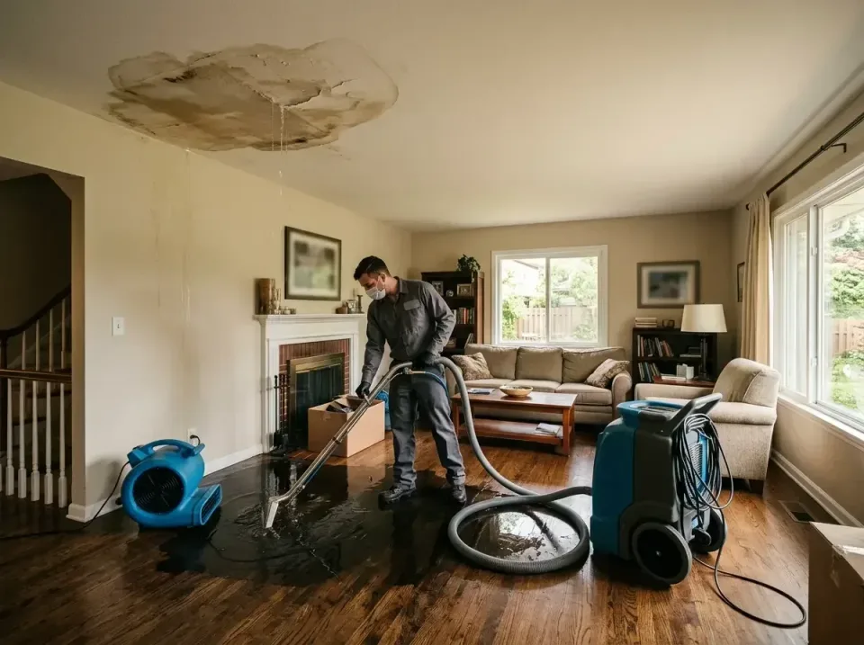 attic-pipe-burst-ceiling-drip-008 — frequently asked questions, Water Damage Restoration & Carpet Care in Horn Lake, MS